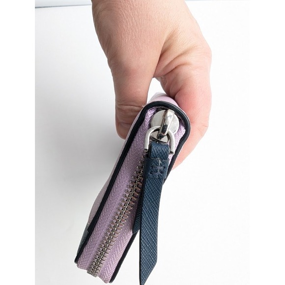 Kate Spade Cameron Zip Around Wallet Continental Saffiano Leather Lavender NWOT - Picture 4 of 9